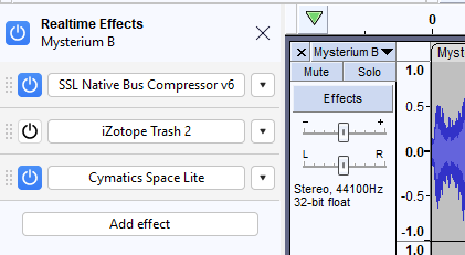 Audacity 3.2 Introduces Realtime Effects