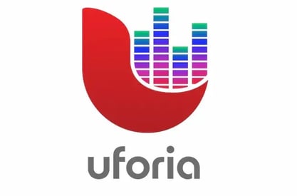 Uforia's logo.